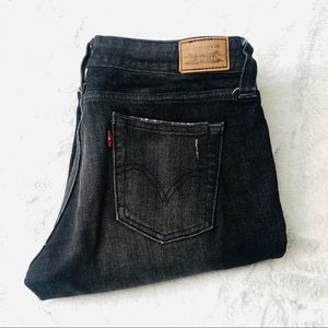 Levi’s 545 Low Skinny Black Jeans